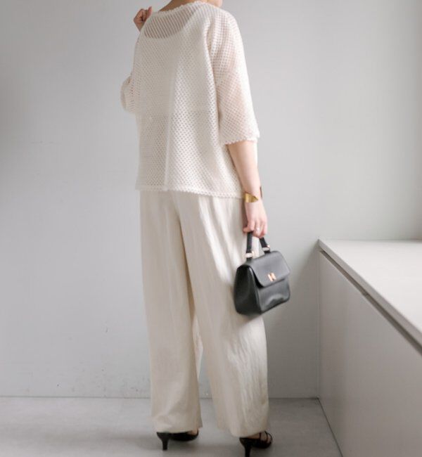  「【リバイバル】ハーフスリーブメッシュプルオーバー」|プルオーバー|