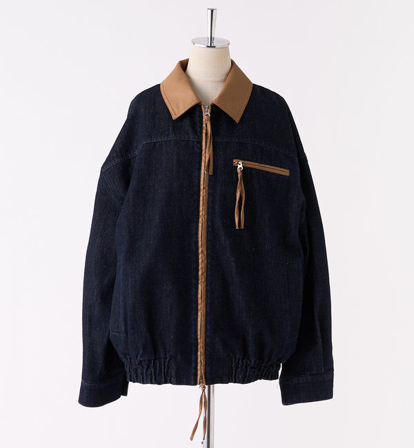  「セットアップ対応/パイピングジャケット」|ダウンベスト・ベスト|