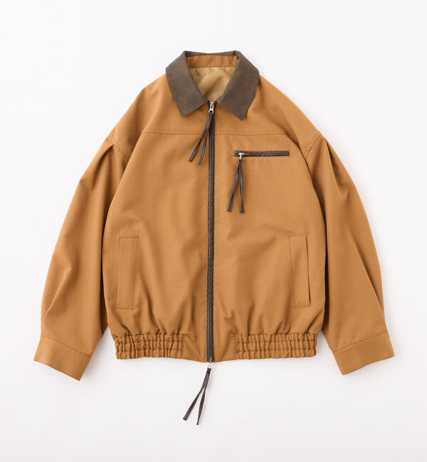  「セットアップ対応/パイピングジャケット」|ダウンベスト・ベスト|