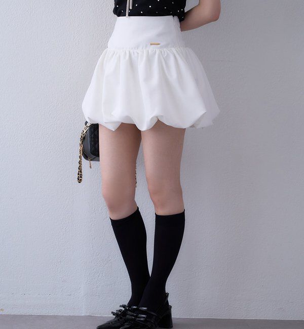  「バルーンミニスカート」|スカート|