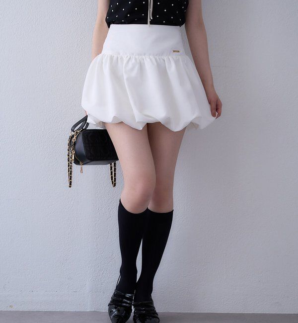  「バルーンミニスカート」|スカート|