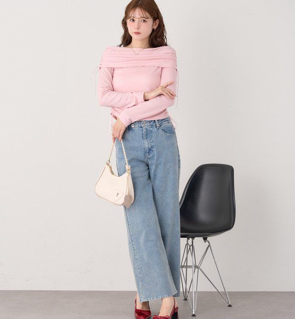  「オフショルトップス」|プルオーバー|