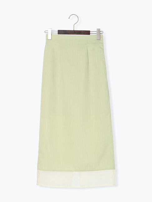 Te chichi「シアーヘムIラインスカート」|スカート|