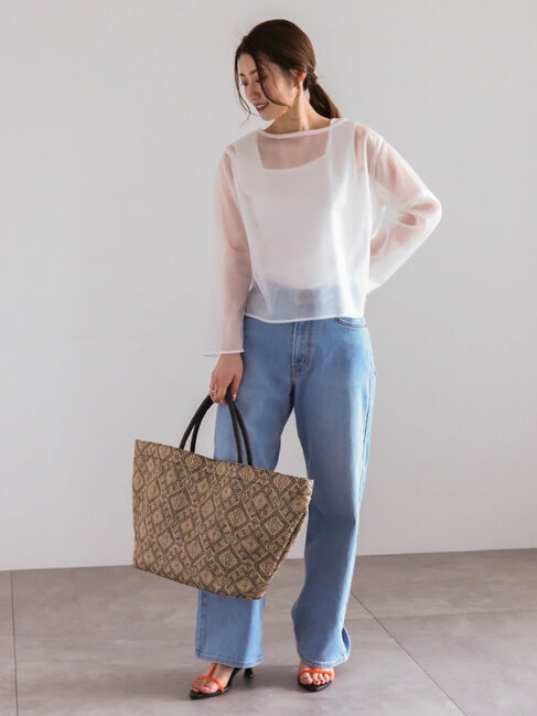 Te chichi「リバーシブルシアープルオーバー」|Tシャツ・カットソー|