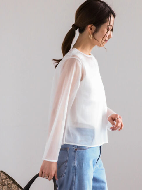 Te chichi「リバーシブルシアープルオーバー」|Tシャツ・カットソー|