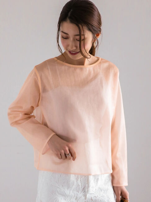 Te chichi「リバーシブルシアープルオーバー」|Tシャツ・カットソー|ピンク