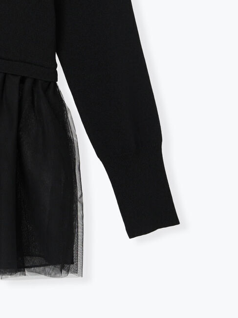 Te chichi「チュールペプラムカーディガン」|カーディガン|