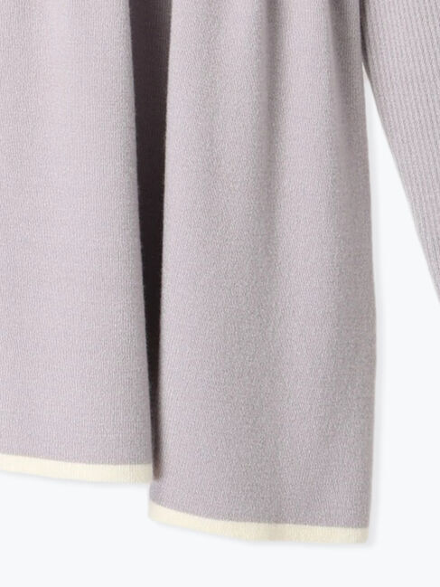 Te chichi TERRASSE「バイカラーペプラムニット」|ニット・セーター|