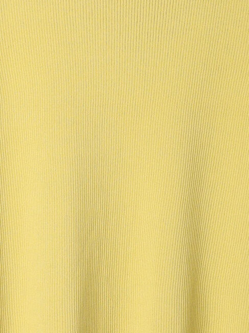 Te chichi TERRASSE「ボートネックハーフスリーブリブニット」|ニット・セーター|