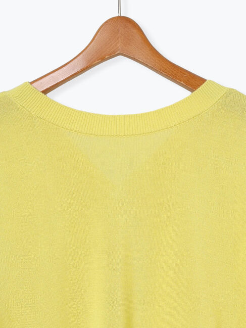 Lugnoncure「麻タッチ前後2WAYカーディガン」|カーディガン|