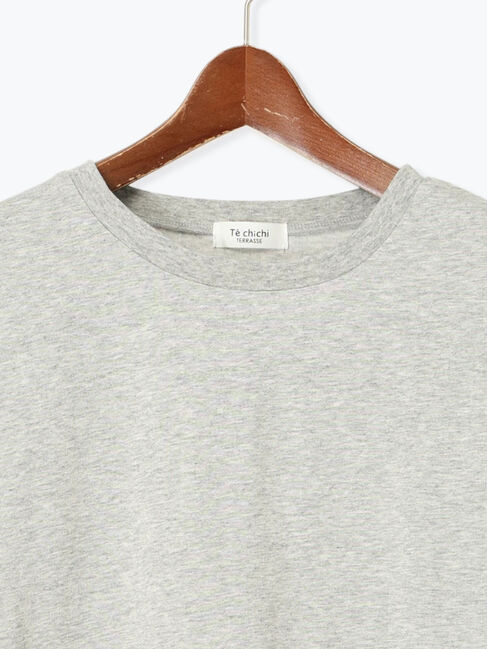 Te chichi TERRASSE「【接触冷感】ハートモチーフロゴTシャツ」|Tシャツ・カットソー|