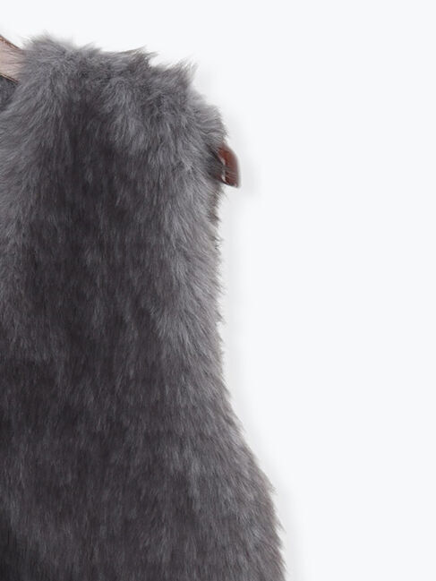 Te chichi「ショートファーベスト《2025winter catalog item》」|ダウンベスト・ベスト|