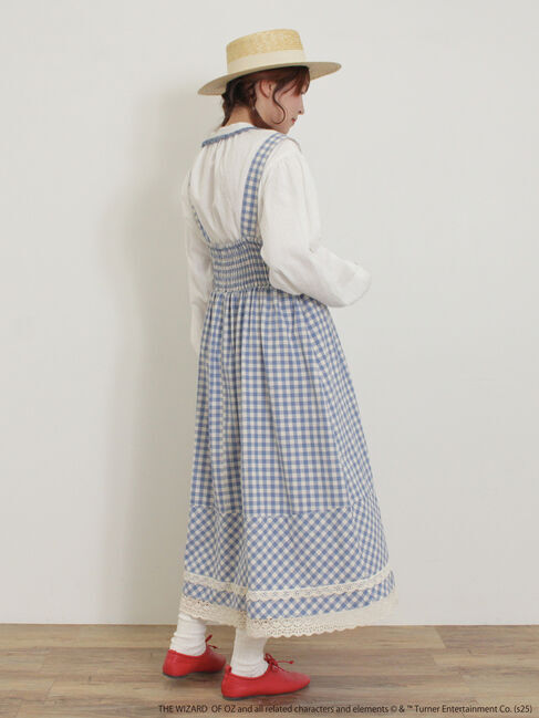 Samansa Mos2「【オズの魔法使】配色レースブラウス」|シャツ・ブラウス|