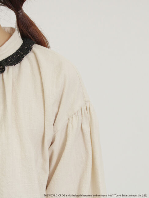 Samansa Mos2「【オズの魔法使】配色レースブラウス」|シャツ・ブラウス|