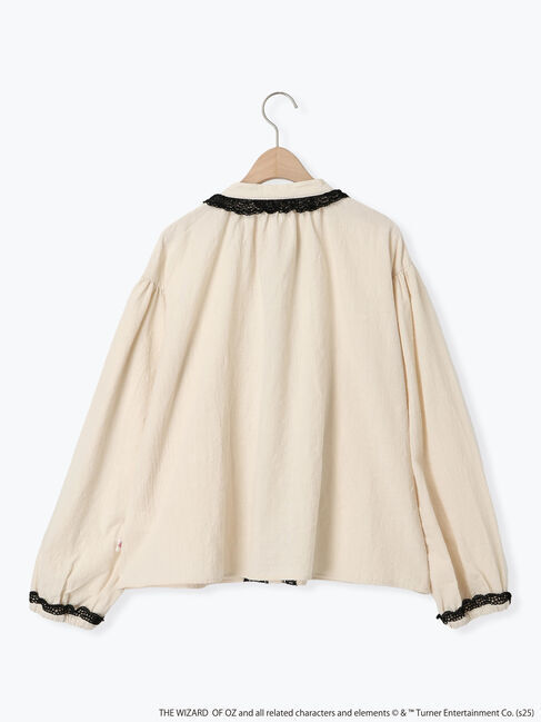 Samansa Mos2「【オズの魔法使】配色レースブラウス」|シャツ・ブラウス|