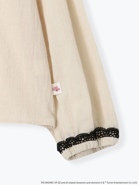 Samansa Mos2「【オズの魔法使】配色レースブラウス」|シャツ・ブラウス|