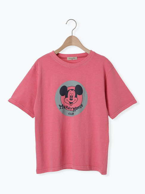 Samansa Mos2「【Disney】ミッキー&フレンズ/ヴィンテージライクTシャツ」|Tシャツ・カットソー|