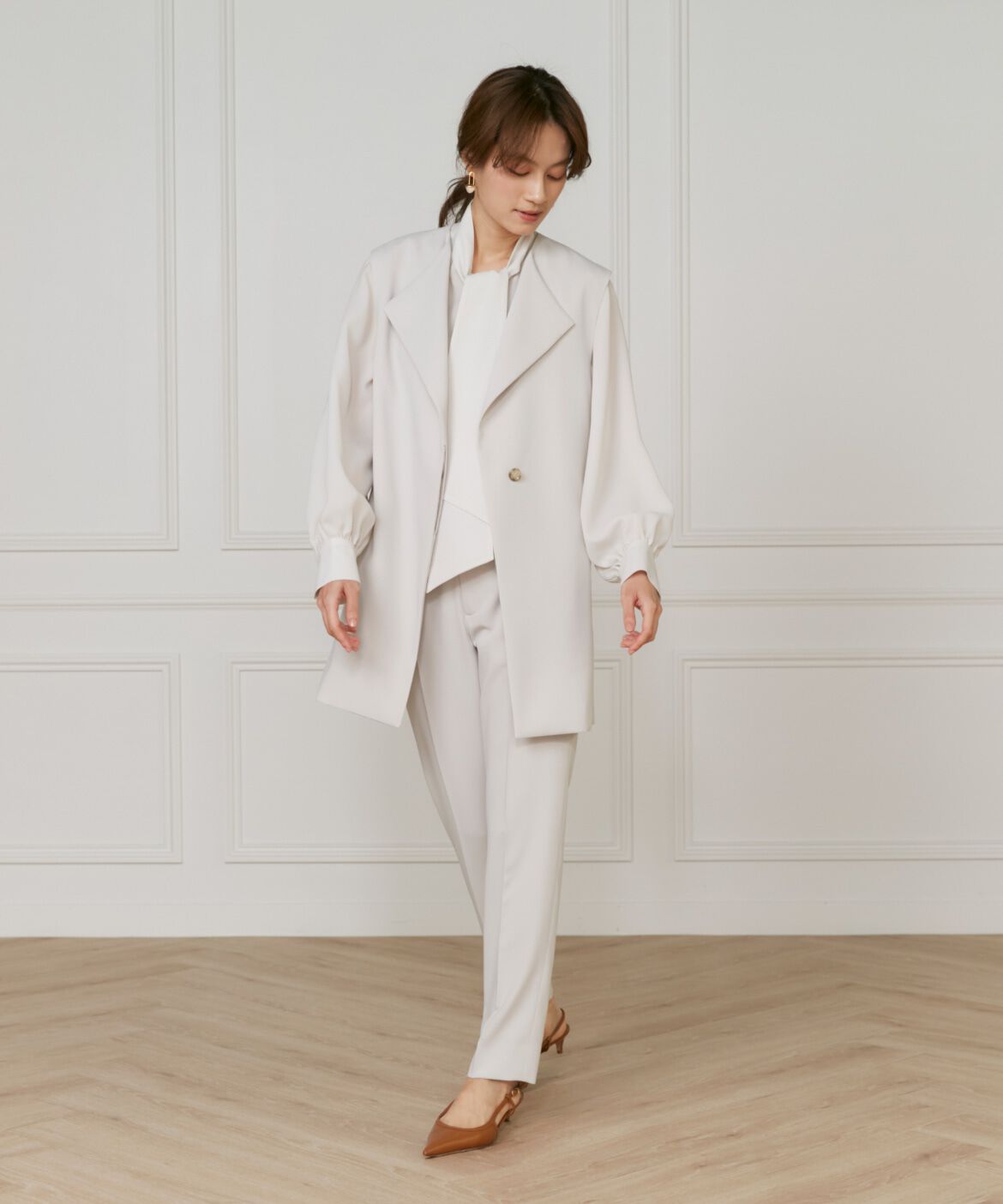 INED「ジレ 」|ダウンベスト・ベスト|