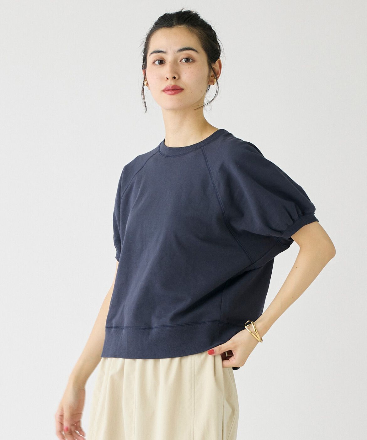 DAY by DAY it&rsquo;s international「パフスリーブスウェットプルオーバー」|スウェット・ジャージ|チャコールグ 3