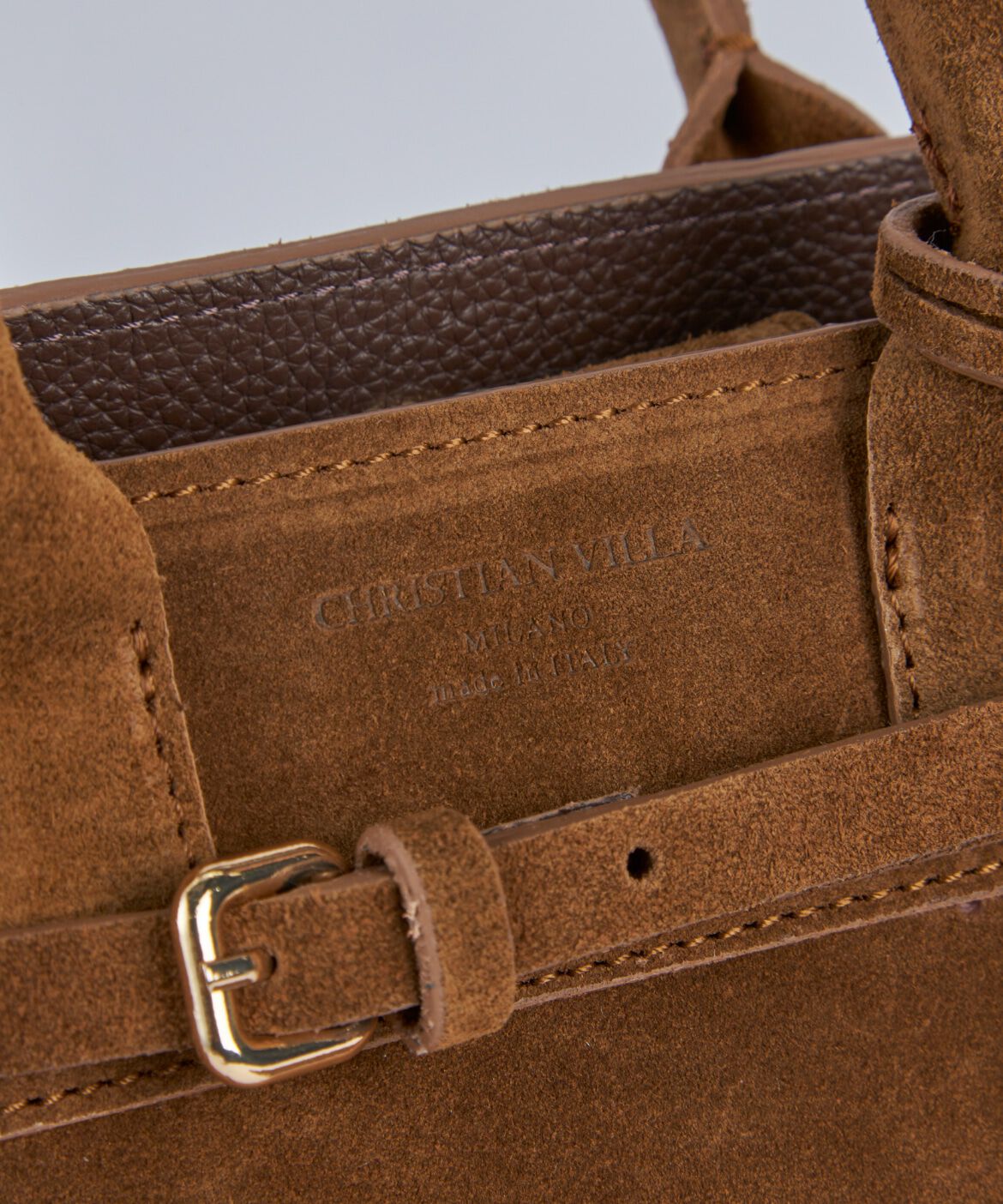 FAVORITE SUKINAMONO「ポーチ付きレザートートバッグ《CHRISTIAN VILLA》」|トートバッグ|