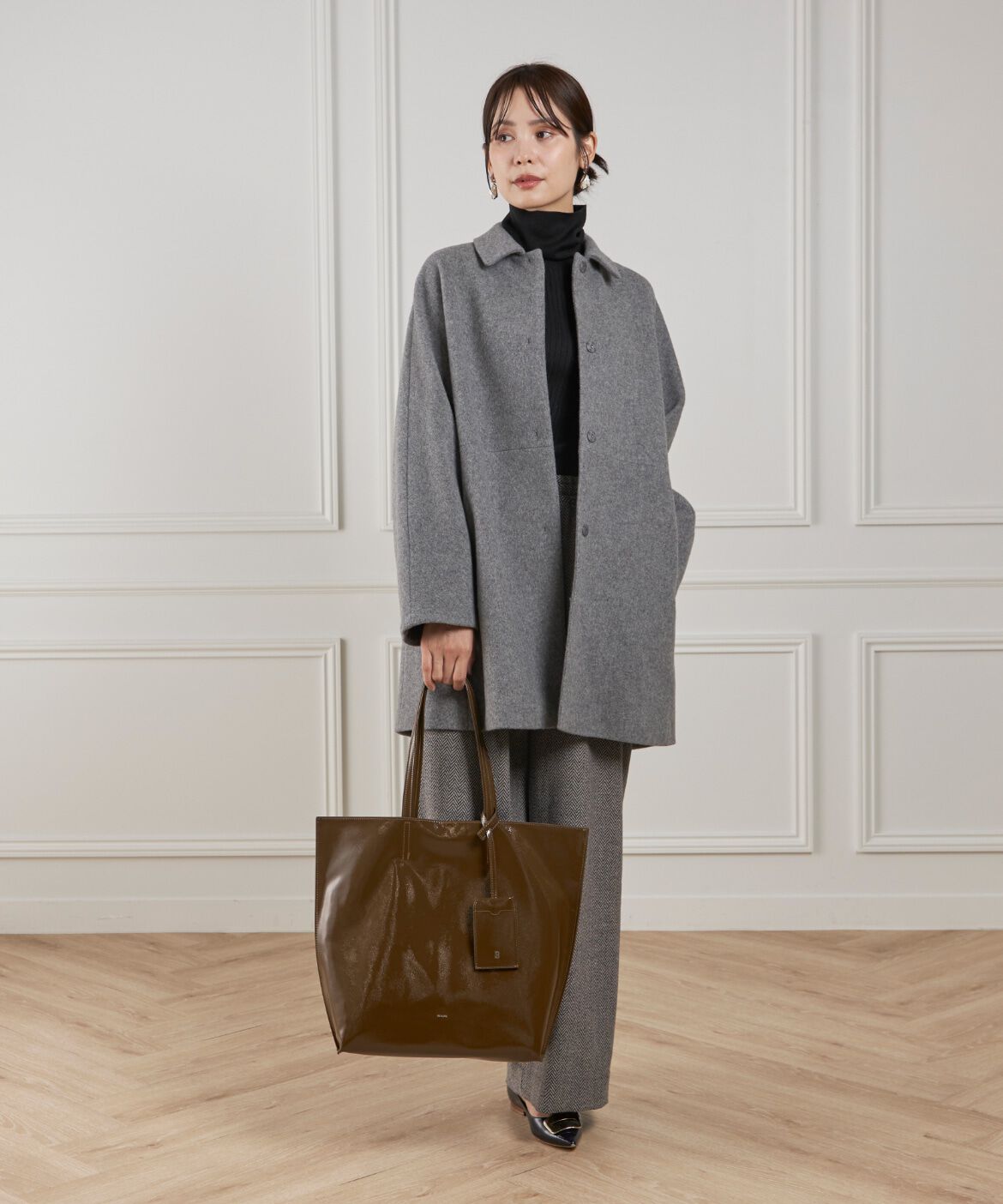 7-IDconcept.「ステンカラーコート」|ステンカラーコート|