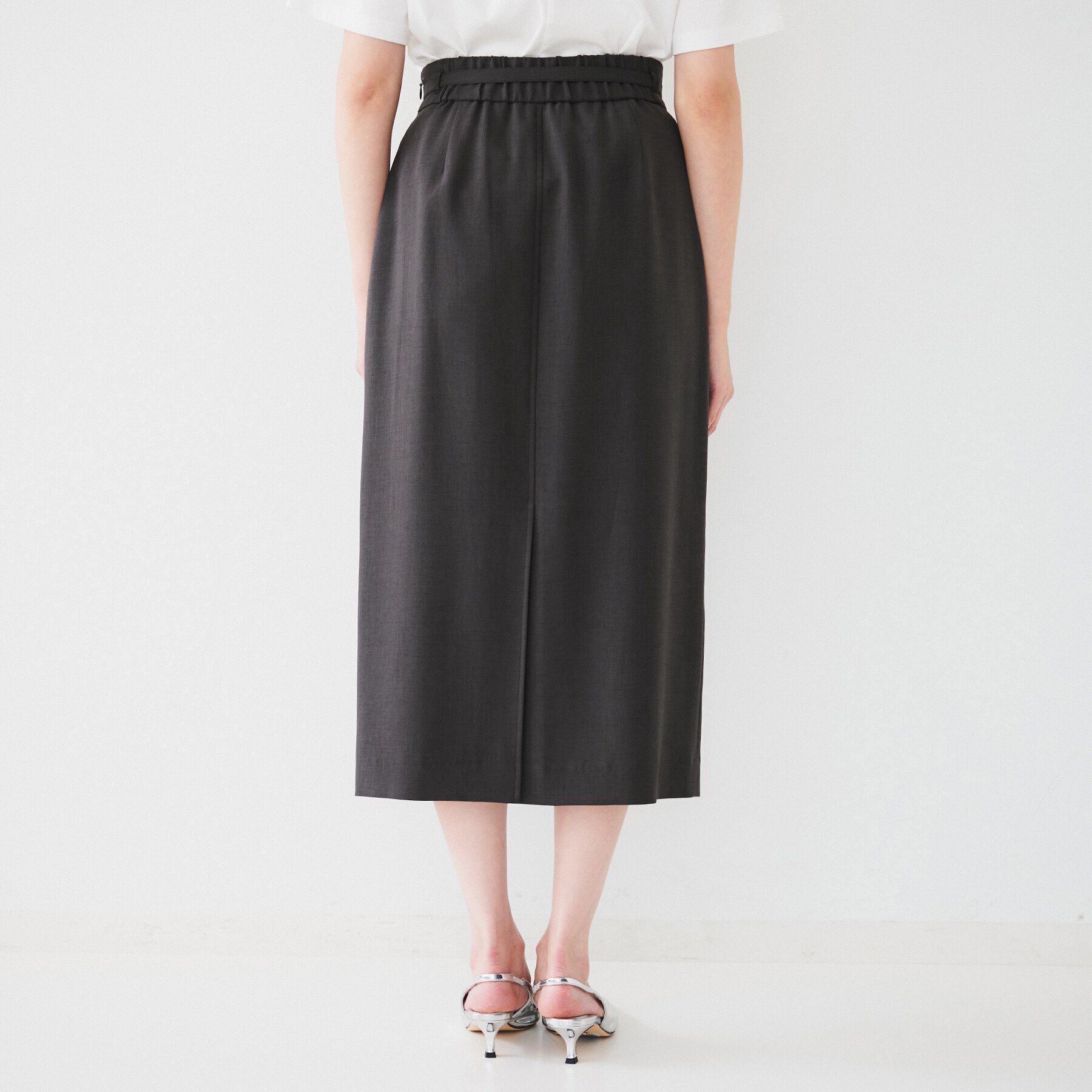 UNTITLED「【接触冷感/UV/セットアップ可能】ライトウェイト ナロースカート」|スカート|