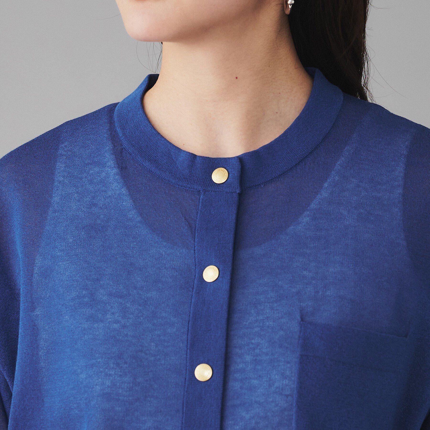 UNTITLED「【 TRADITIONAL WEATHERWEAR 】ARKLEY KNIT シアーカーディガン」|カーディガン|