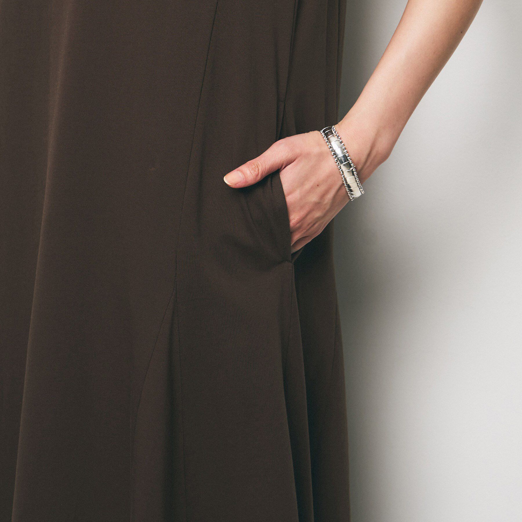 UNTITLED「【Audrey and John Wad】ダブルシルケット天竺ワンピース」|ワンピース|