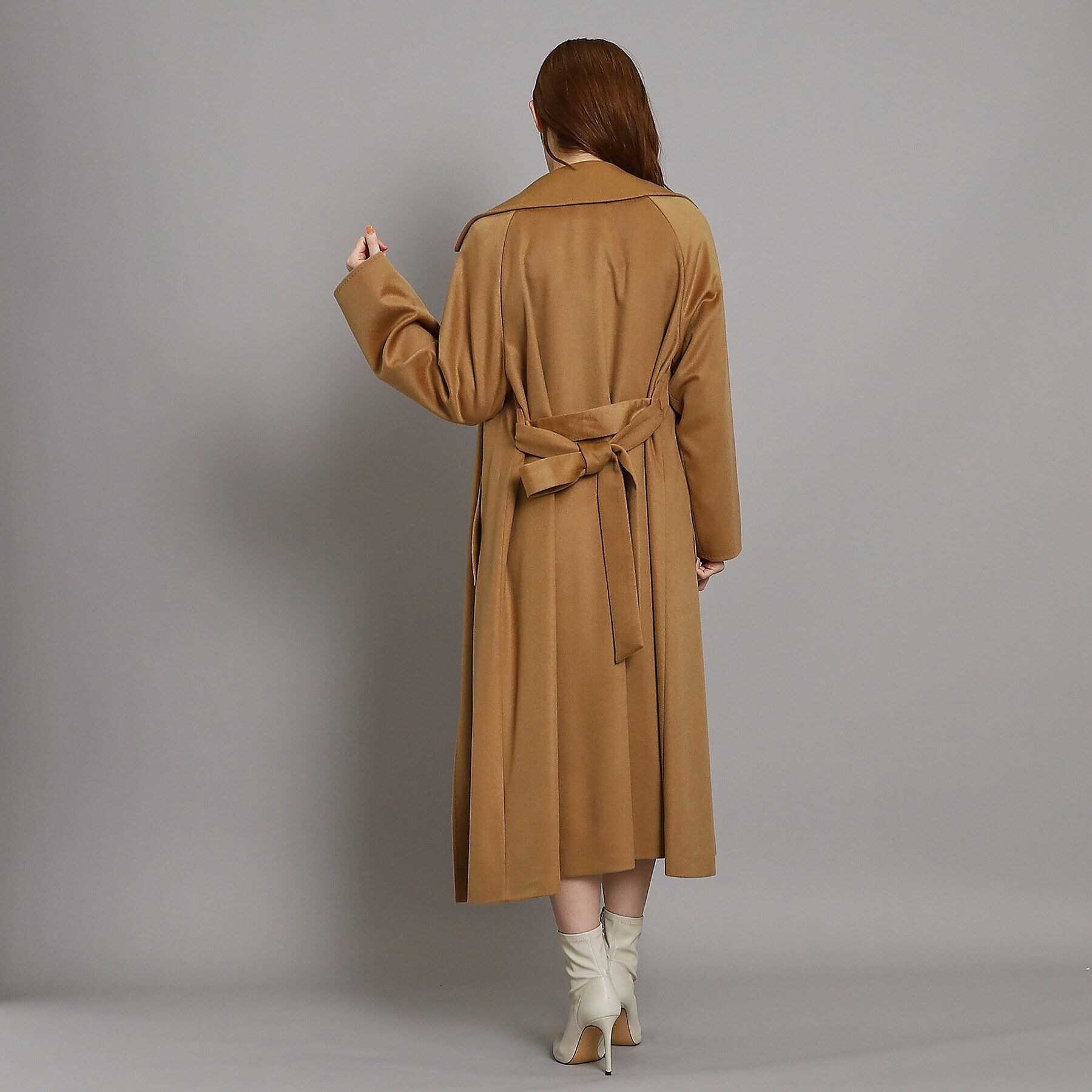 COUP DE CHANCE「【日本製/カシミヤ100％/上質素材】リラックスシルエット ガウンコート。」|チェスターコート|