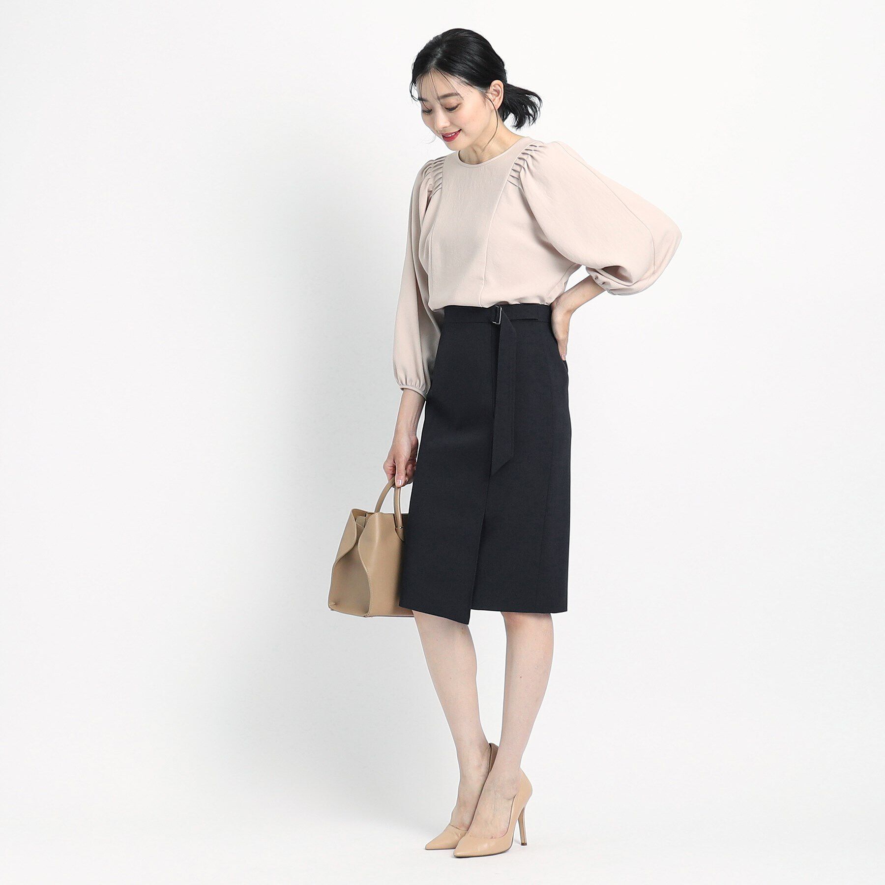 COUP DE CHANCE「【洗える】タイトシルエットのスカート」|スカート|