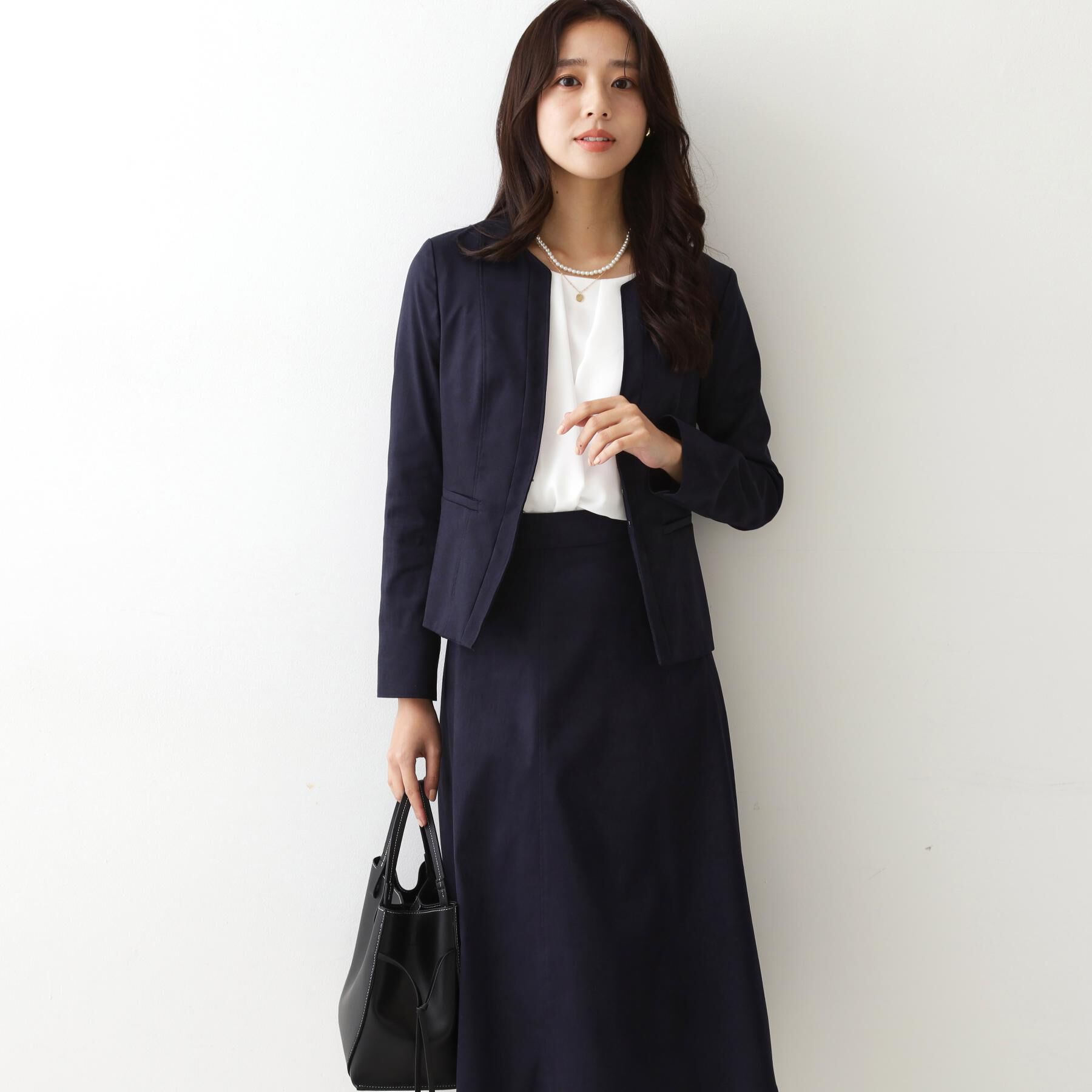 COUP DE CHANCE「【洗える／日本製／通勤】カシュクール風ブラウス」|シャツ・ブラウス|