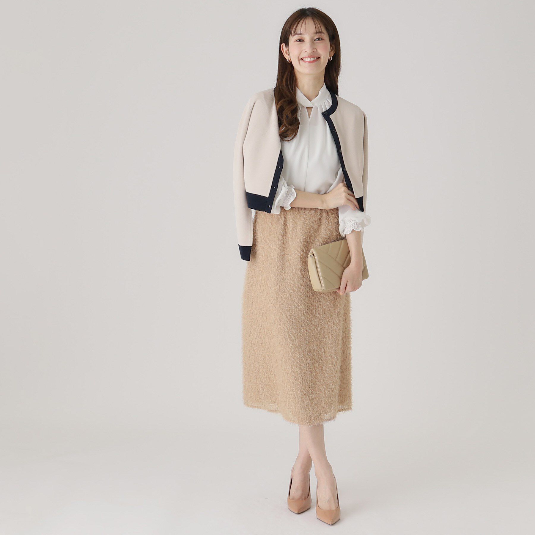 COUP DE CHANCE「【洗える／日本製】フェザースカート」|スカート|