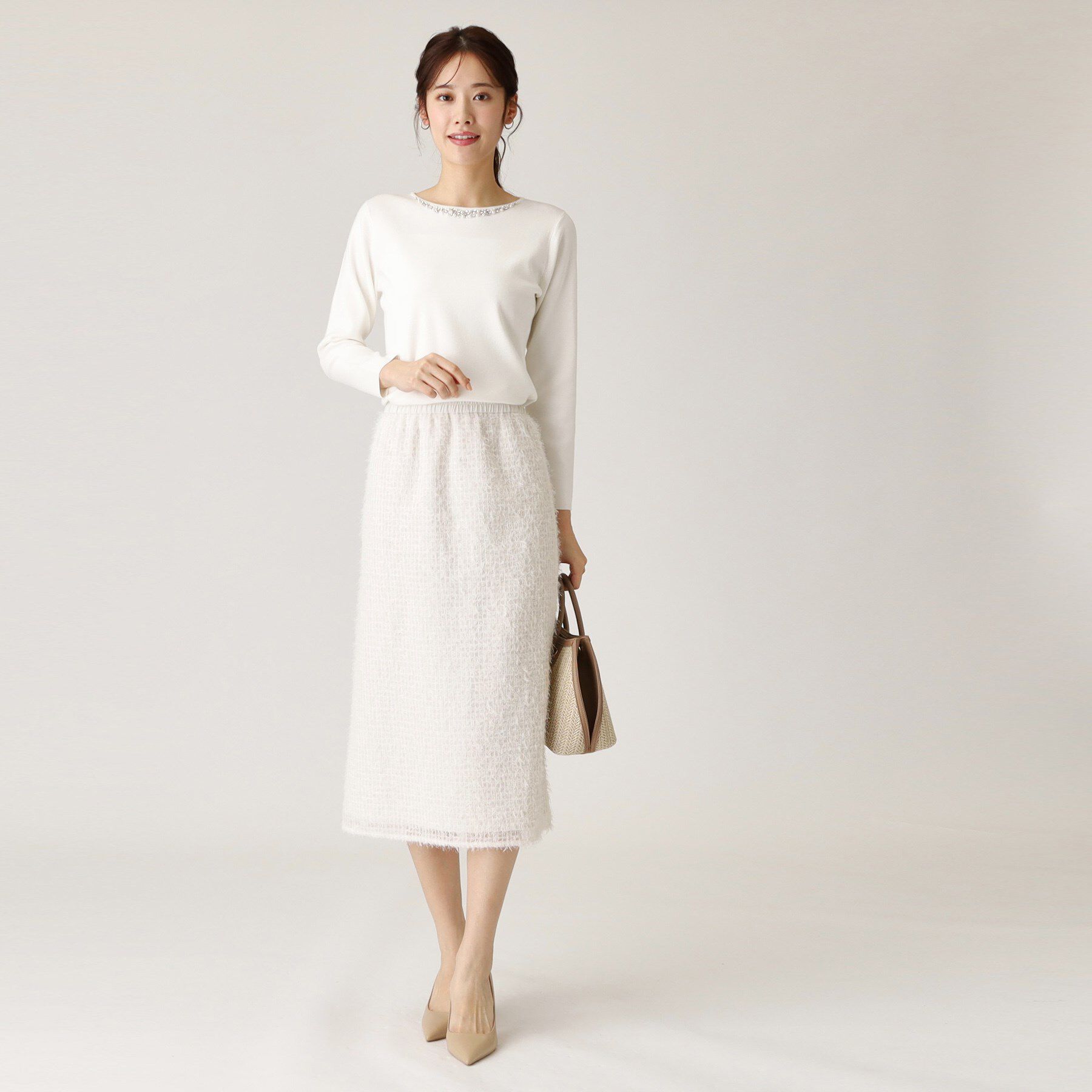 COUP DE CHANCE「【洗える／日本製】フェザースカート」|スカート|