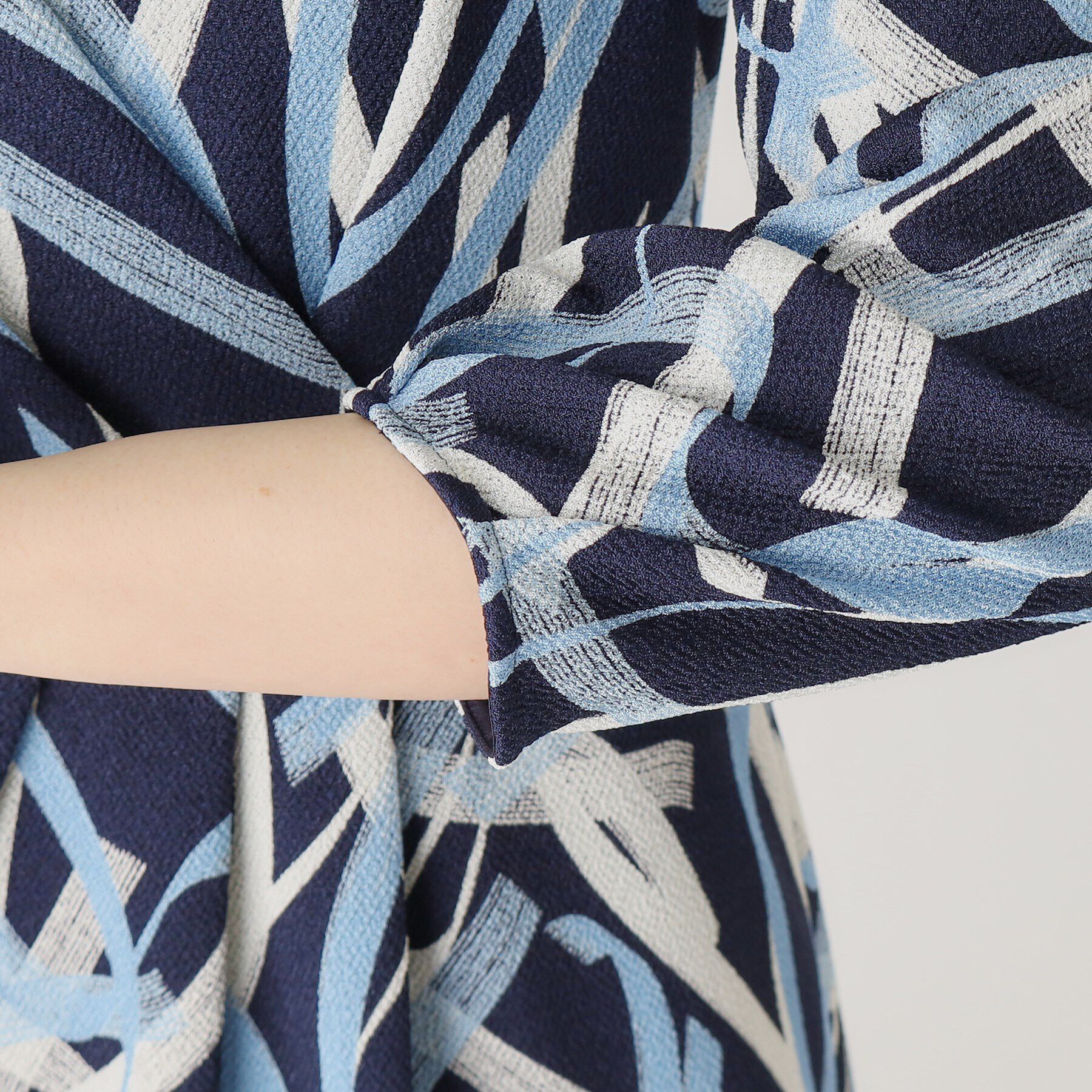 COUP DE CHANCE「【洗える／日本製】柄タイトワンピース」|ワンピース|