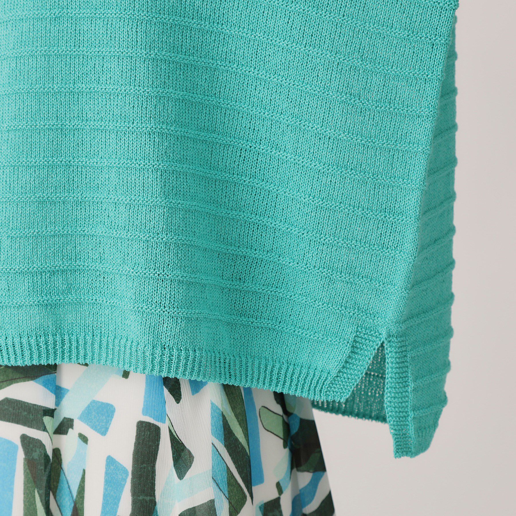 COUP DE CHANCE「【洗える／日本製】ざっくり編み柄ニットトップス」|ニット・セーター|