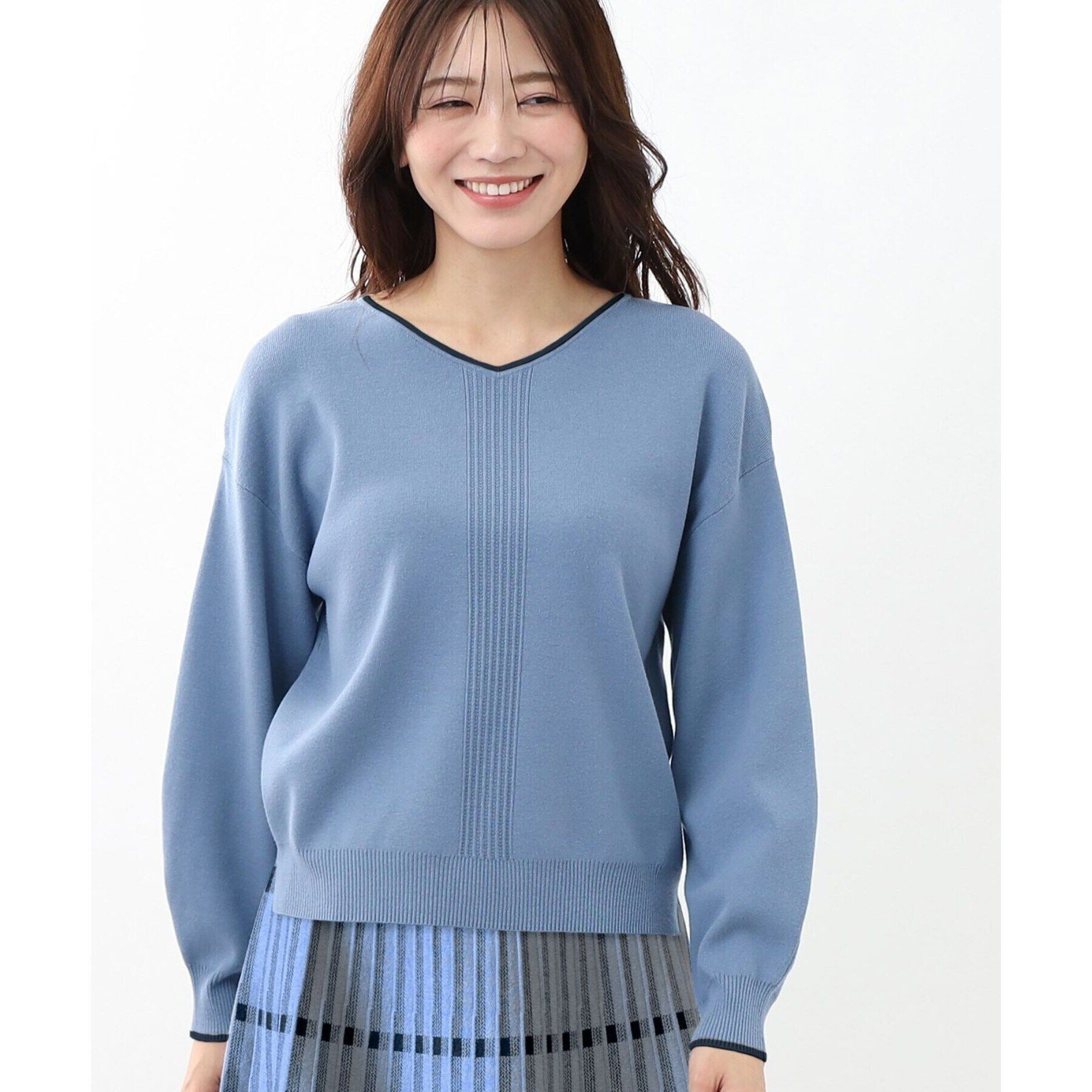 Reflect「【WEB限定カラーあり／手洗い可／セットアップ可】ゆるめフォルムニット」|ニット・セーター|