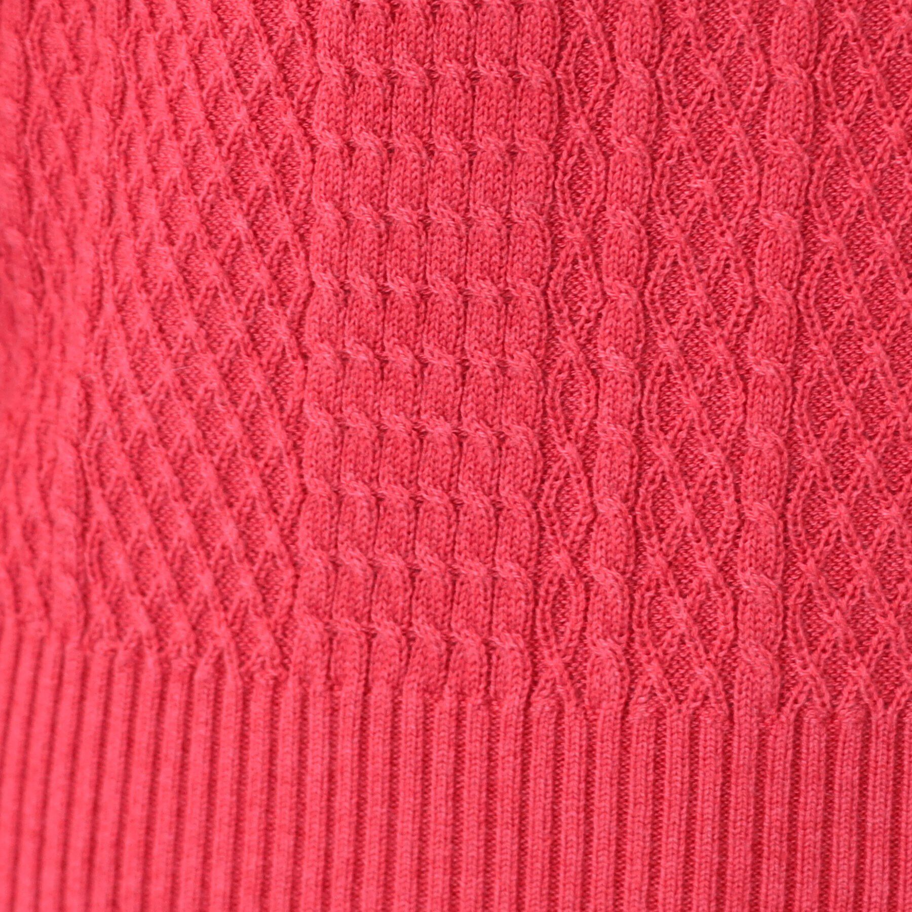 Reflect「【WEB限定カラーあり／洗える／セットアップ可】総柄ケーブルニット」|ニット・セーター|