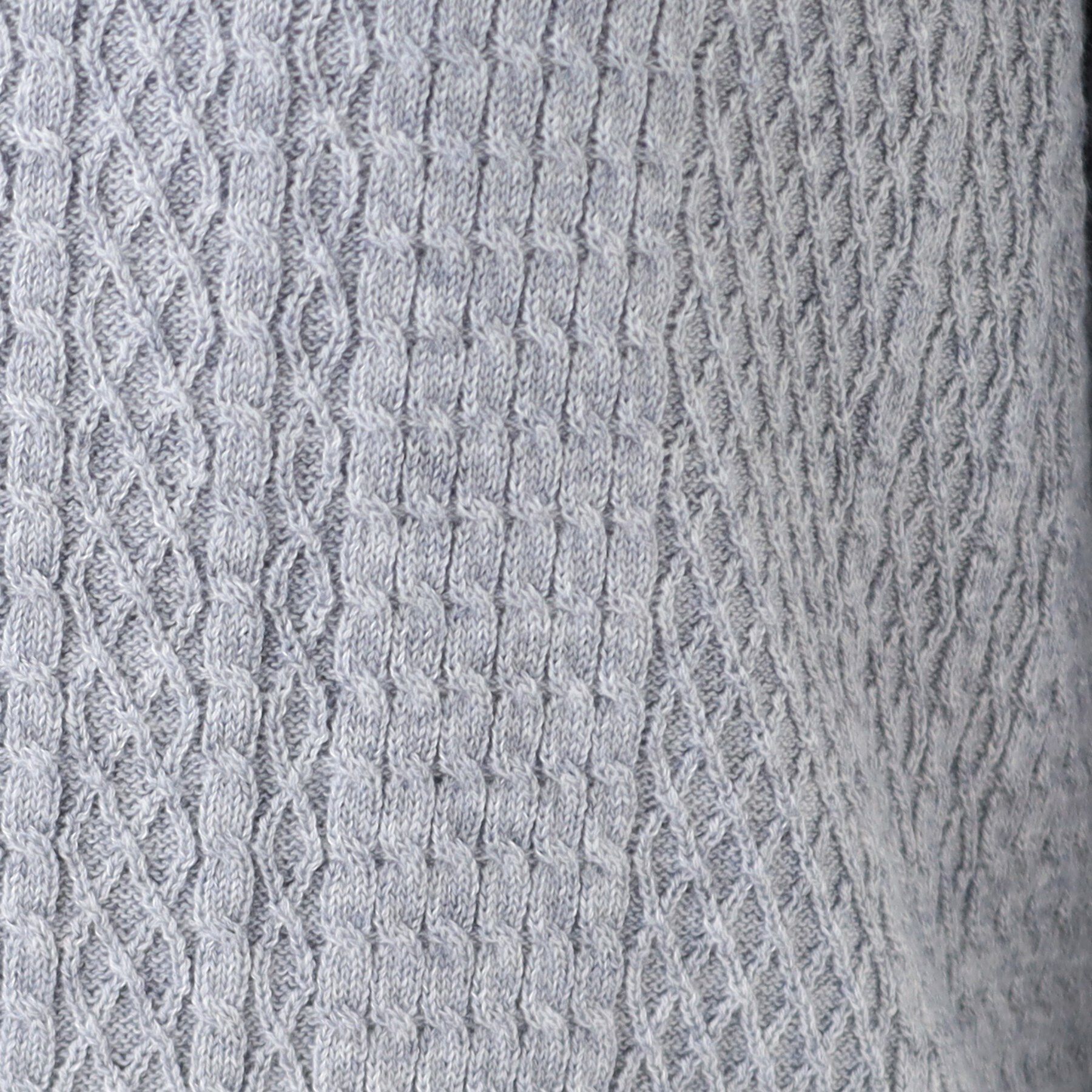 Reflect「【WEB限定カラーあり／洗える／セットアップ可】総柄ケーブルニット」|ニット・セーター|