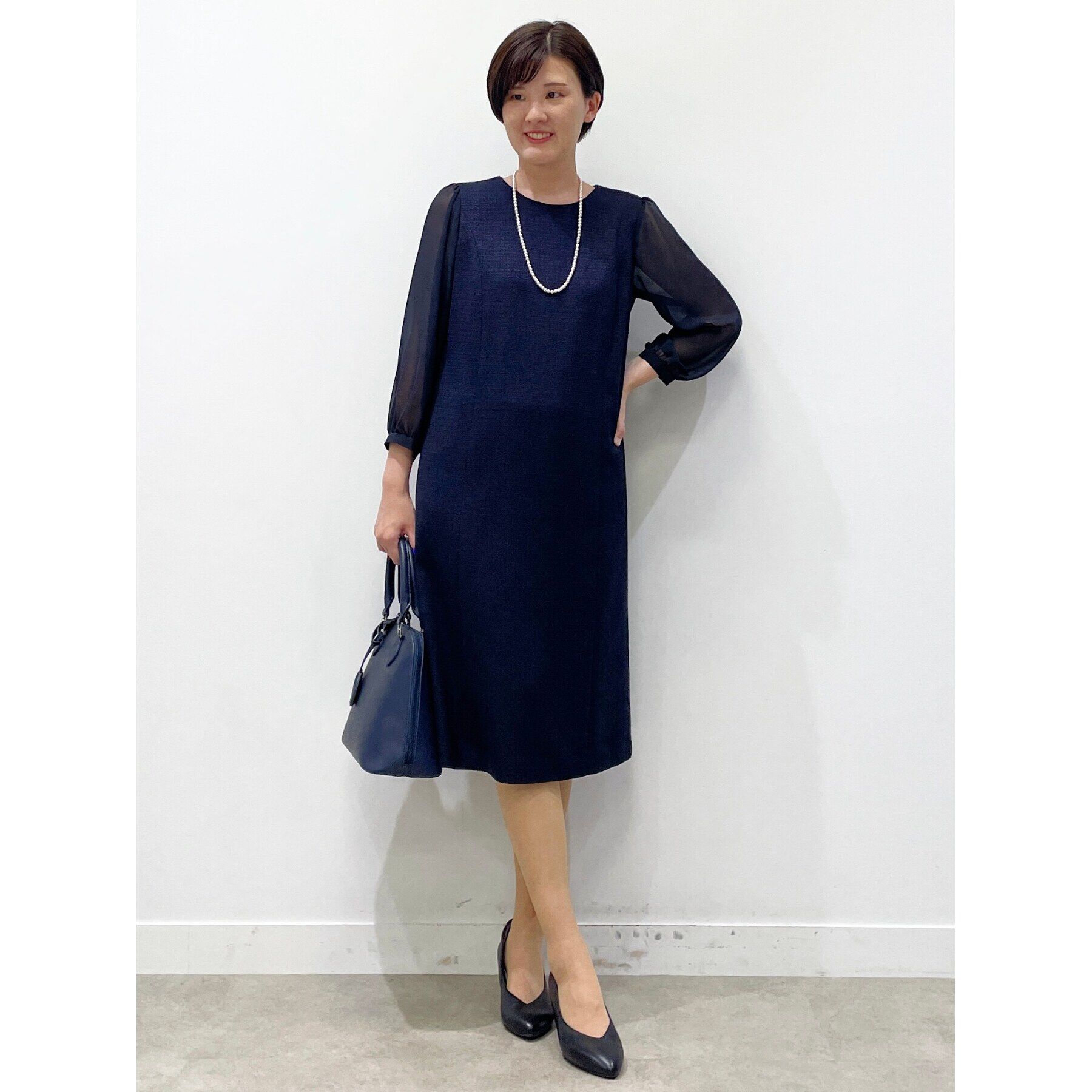 Reflect「【夏SALE／フォーマル/セットアップ可】ツイードワンピース」|ワンピース|