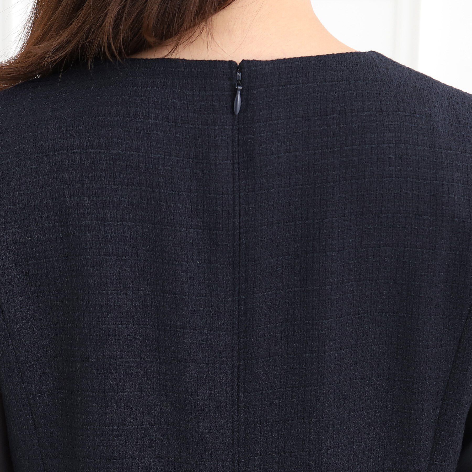 Reflect「【夏SALE／フォーマル/セットアップ可】ツイードワンピース」|ワンピース|