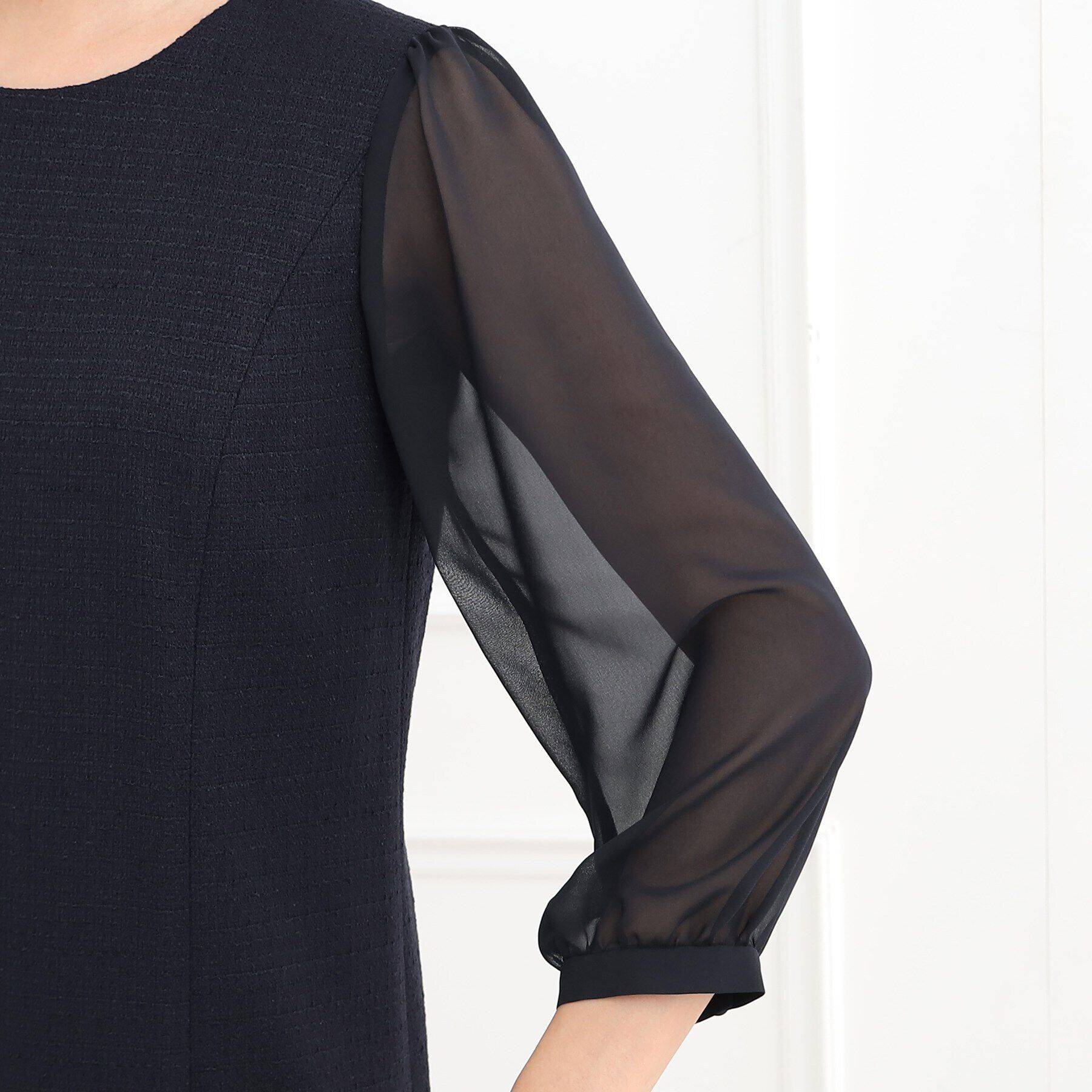 Reflect「【夏SALE／フォーマル/セットアップ可】ツイードワンピース」|ワンピース|