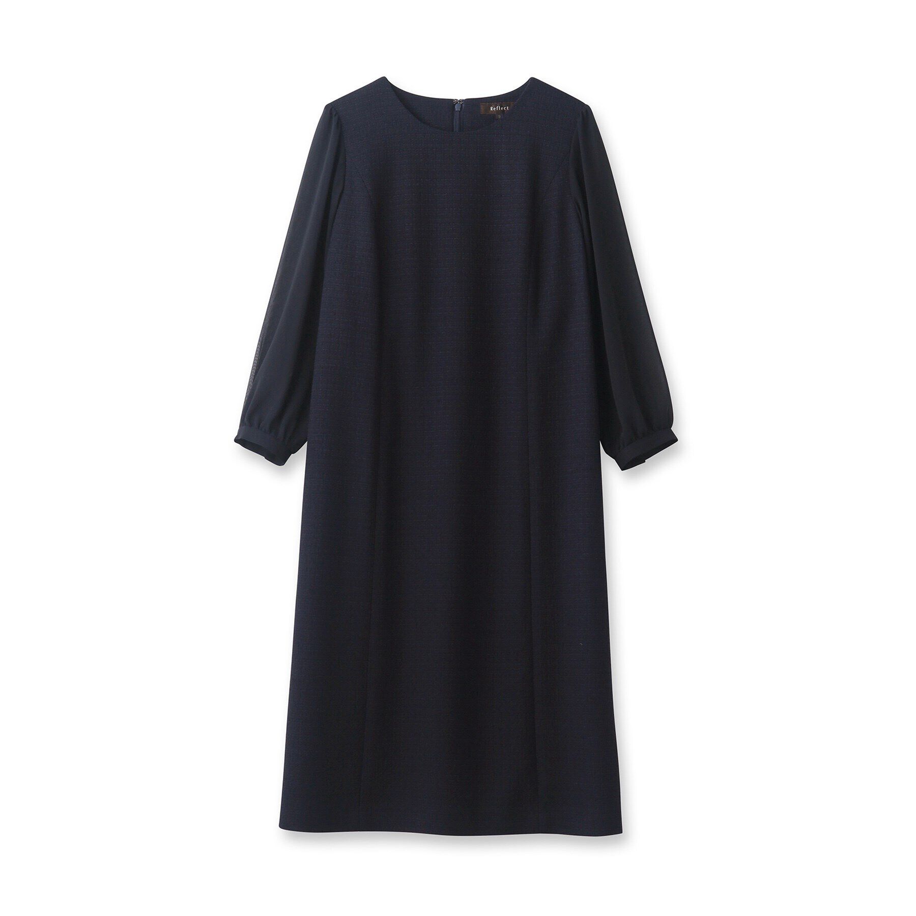 Reflect「【夏SALE／フォーマル/セットアップ可】ツイードワンピース」|ワンピース|