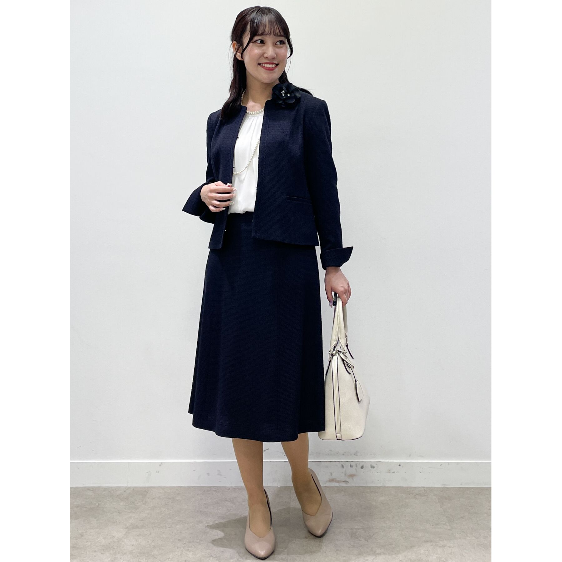 Reflect「【フォーマル/セットアップ可】ツイードスカート」|スカート|