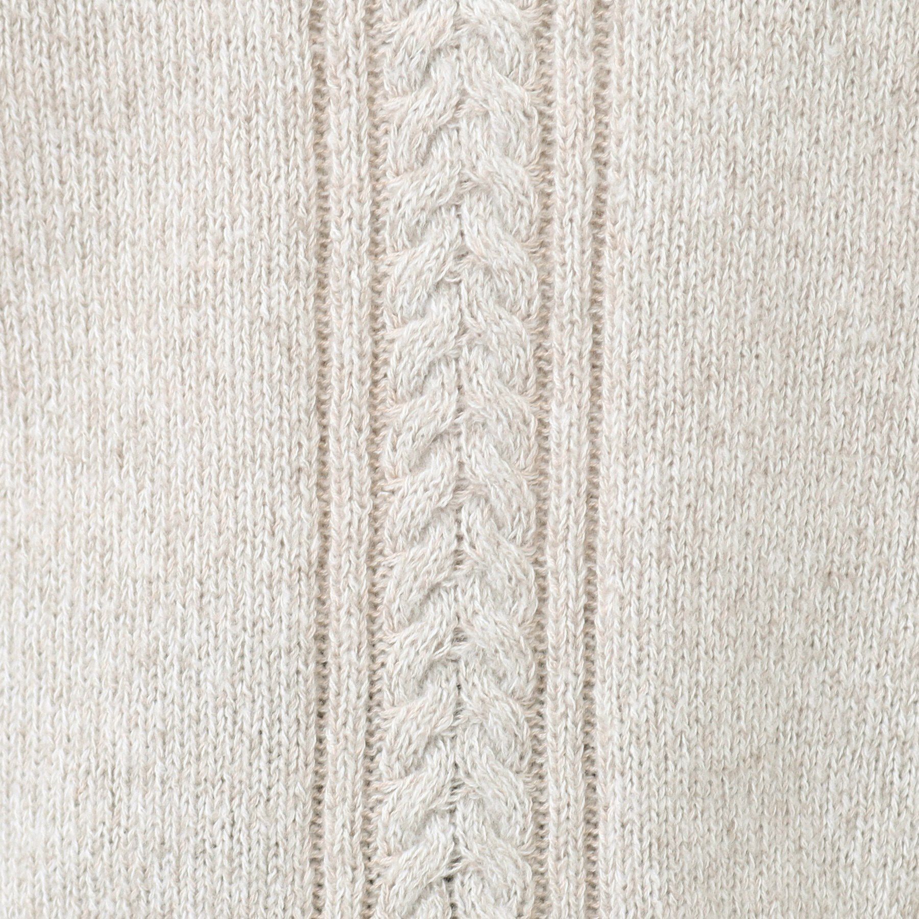 Reflect「【E‐QUALITY／手洗い可】ケーブル柄ミックスカラーニット」|ニット・セーター|