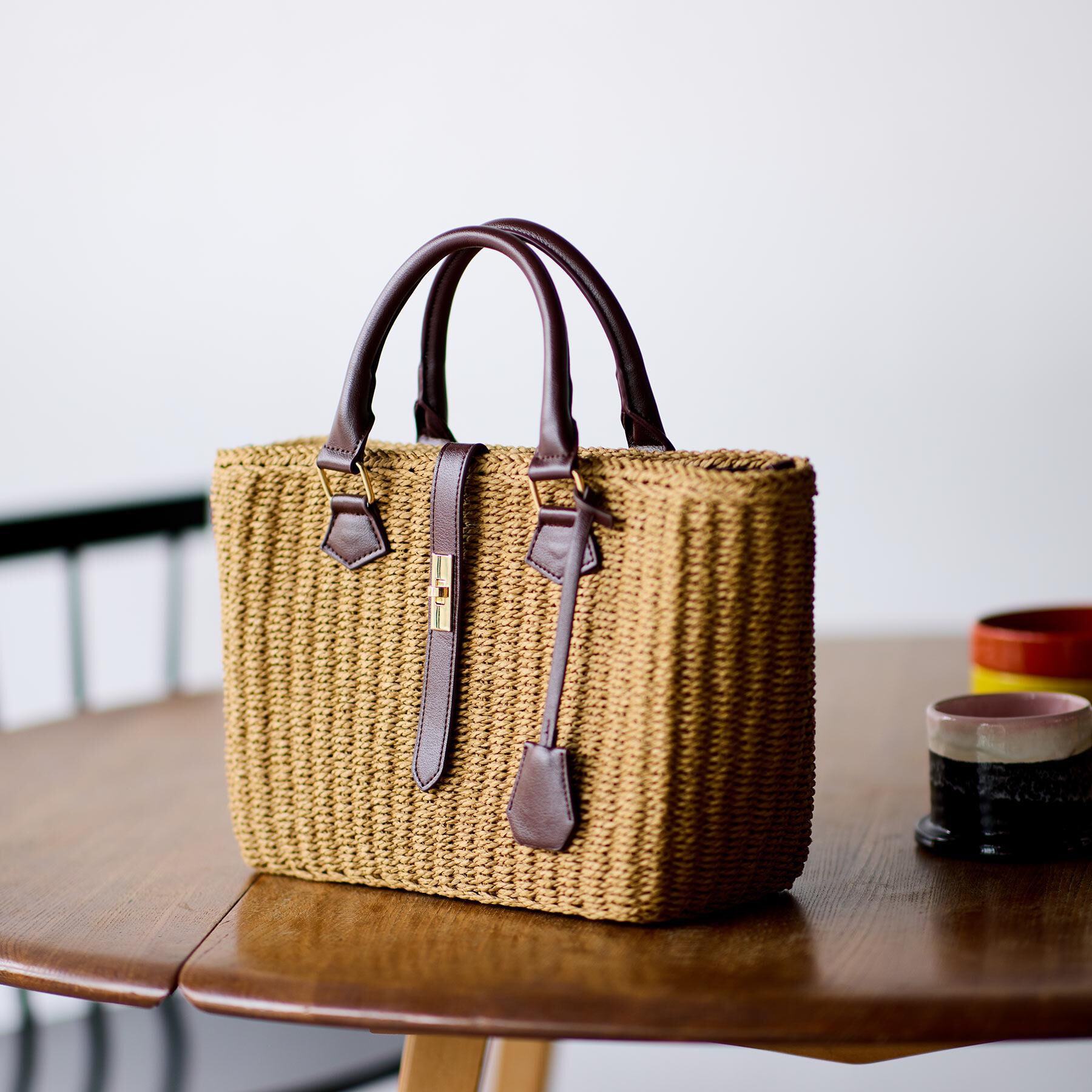 Reflect「【夏SALE／しっかり収納／ショルダー付き】雑材バッグ」|トートバッグ|