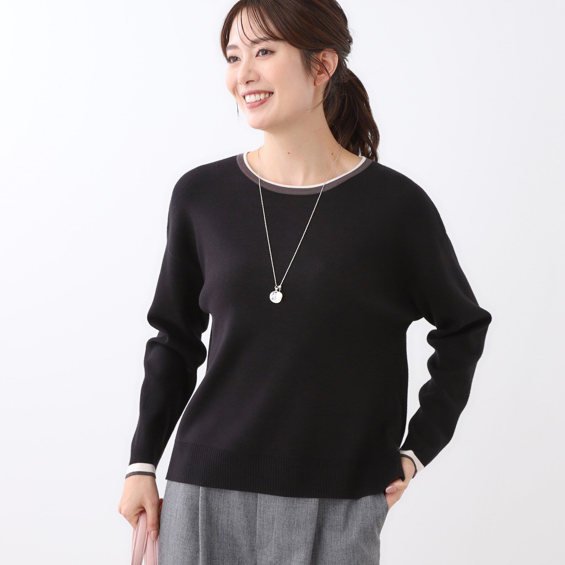 Reflect「【WEB先行カラーあり／セットアップ可】ゆったりフォルムニット」|ニット・セーター|