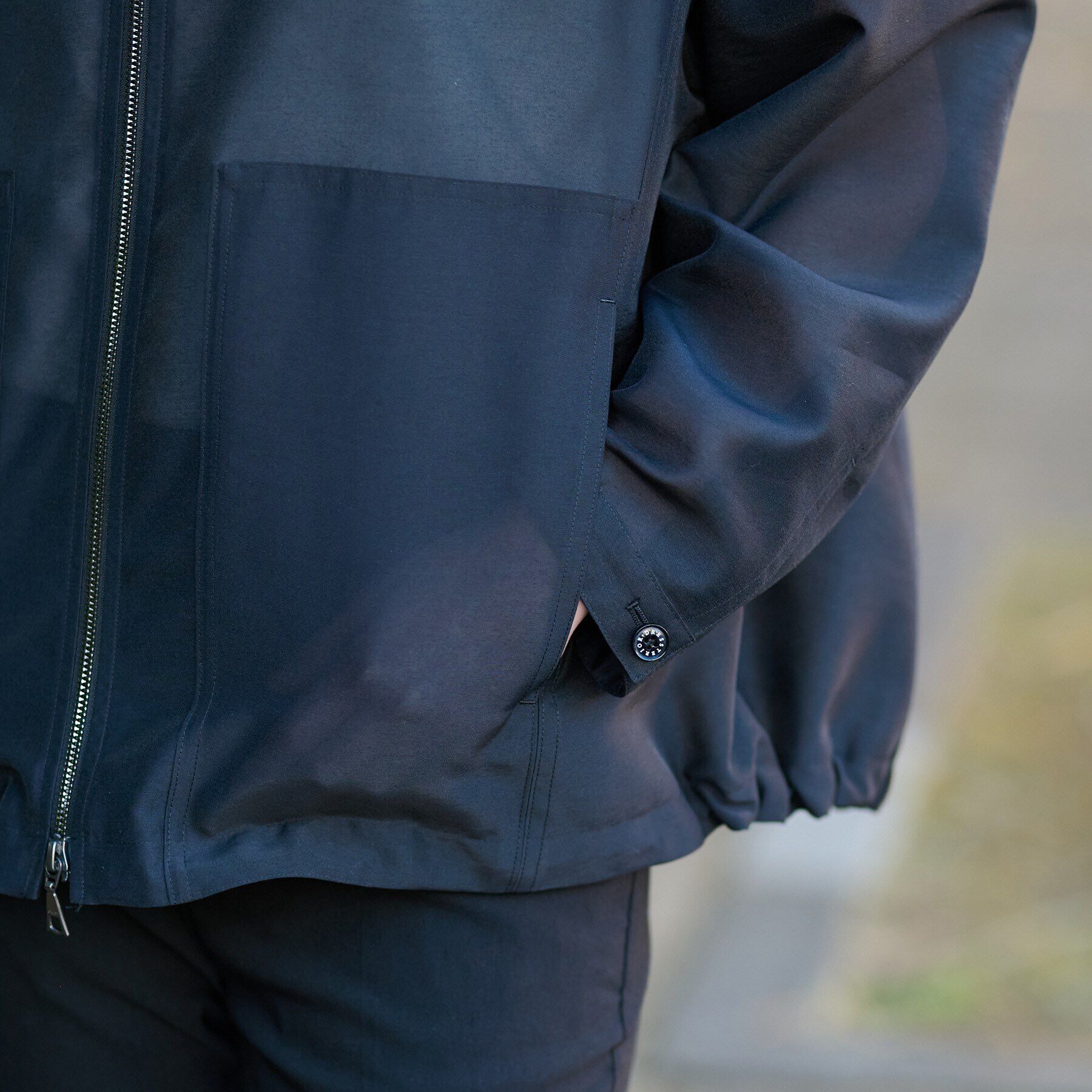 DRESSTERIOR「【洗える】シアーフーデッドパーカ」|ブルゾン・スタジャン|