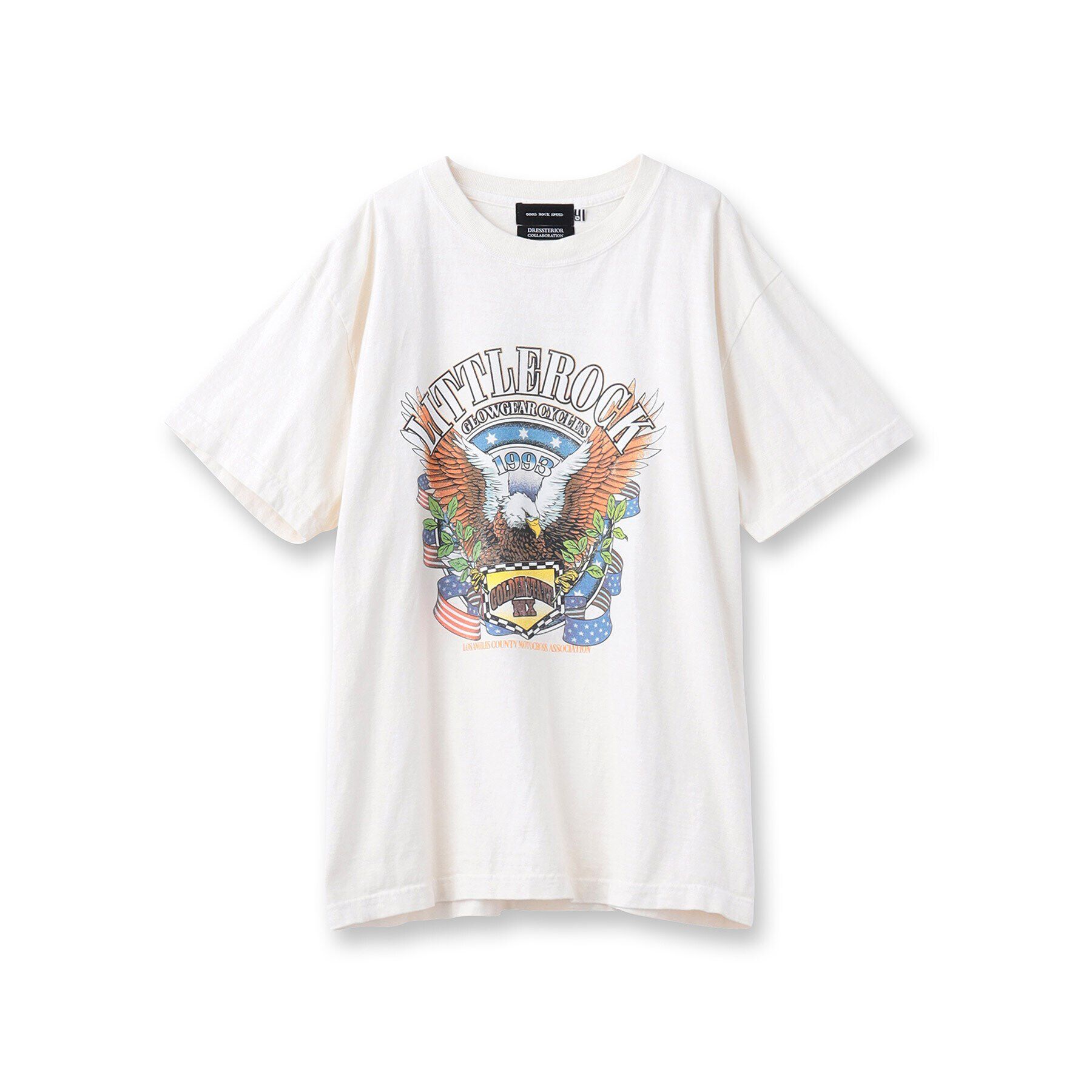 DRESSTERIOR「GOOD ROCK SPEED（グッドロックスピード ）別注イーグルTシャツ」|Tシャツ・カットソー|オフホワイト(003