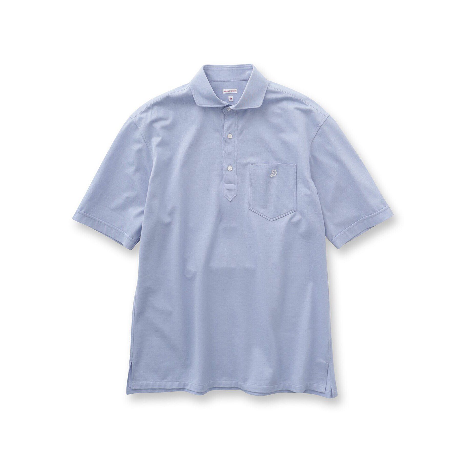 DRESSTERIOR「【吸湿速乾/Safari5月号掲載】COOL MAX プルオーバーシャツ」|ポロシャツ|