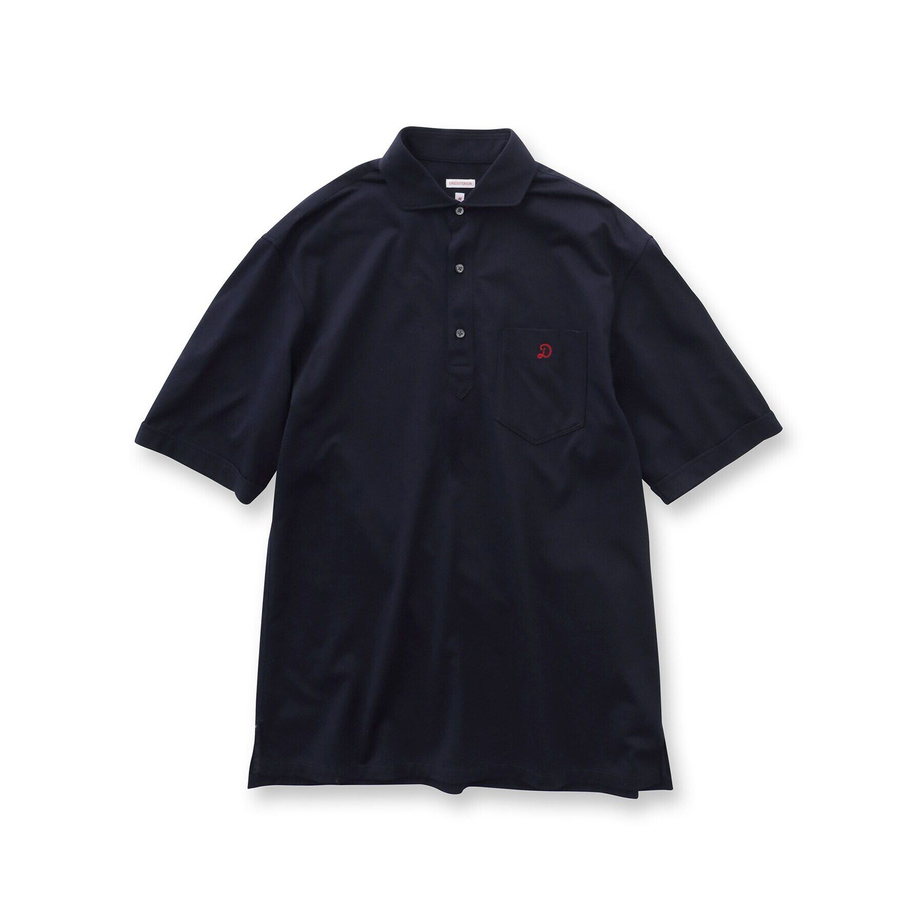 DRESSTERIOR「【吸湿速乾/Safari5月号掲載】COOL MAX プルオーバーシャツ」|ポロシャツ|